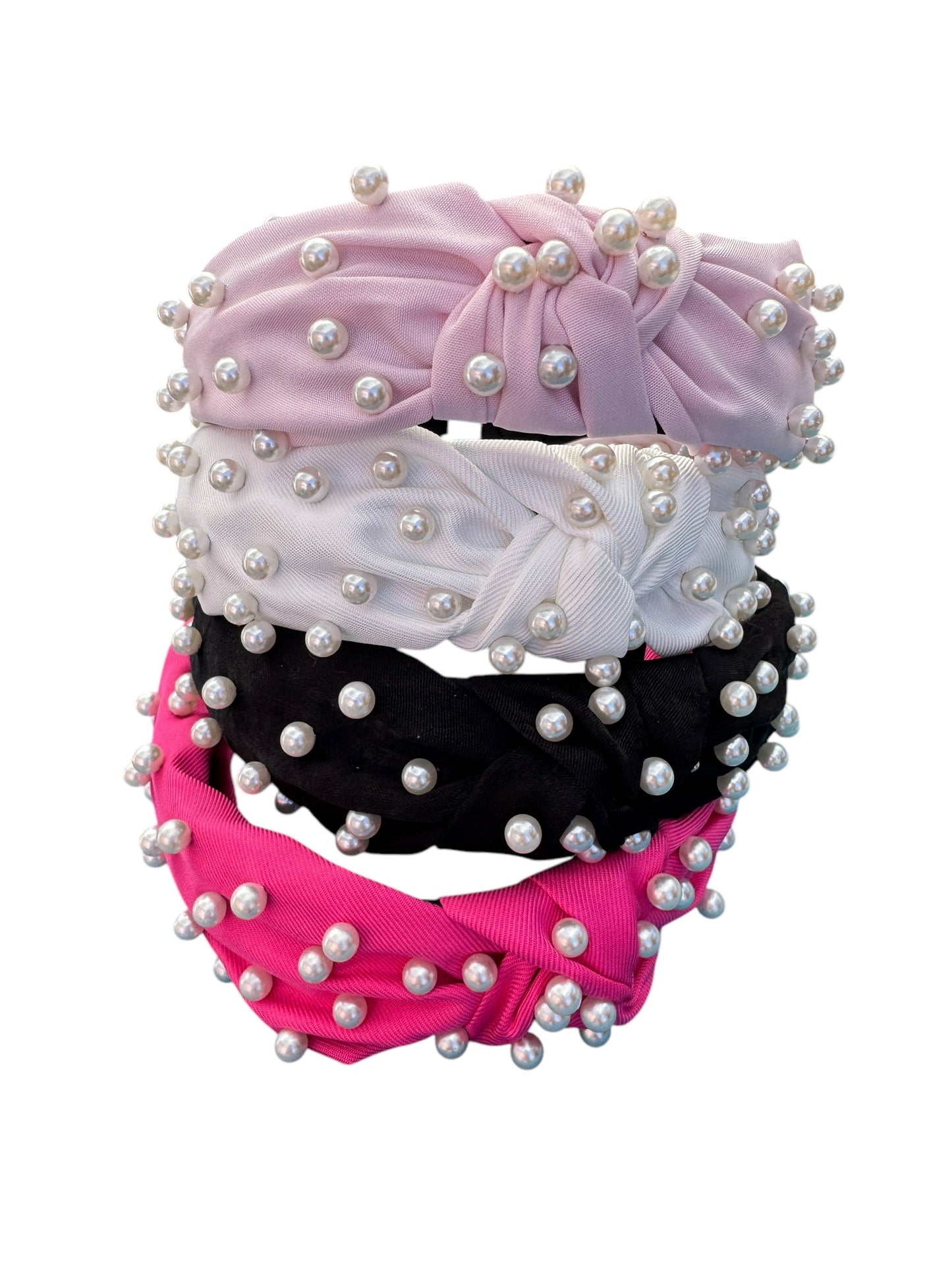 *Pearl Tie Knot Headband