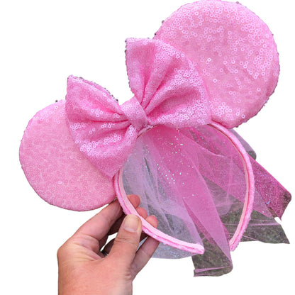 Chunky Princess Mouse Ear Headbands