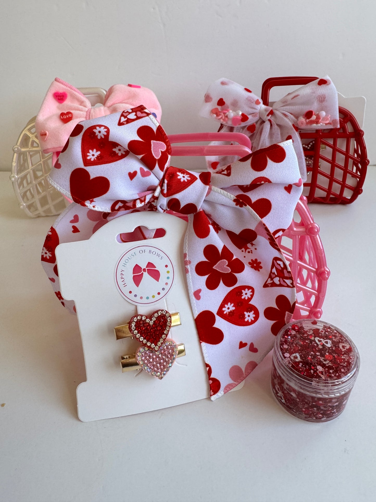 Valentine Love Baskets for Little Girls
