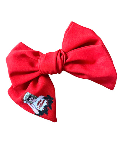 *Red Swiftmas Hair Bows