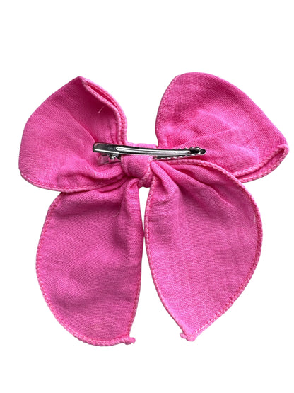 Spring Muslin Hair Bows for Girls | Alligator Clip Bows