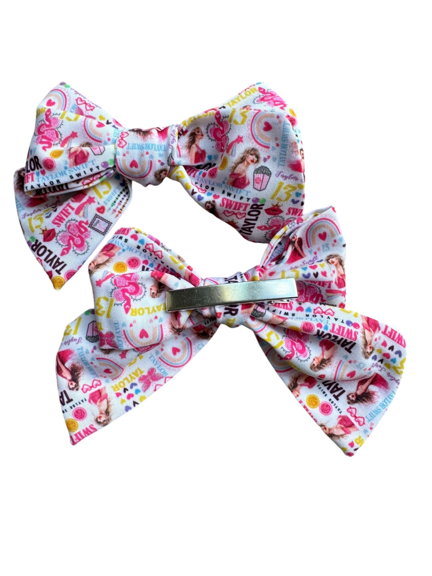 *New Pink Swiftie Hair Bows