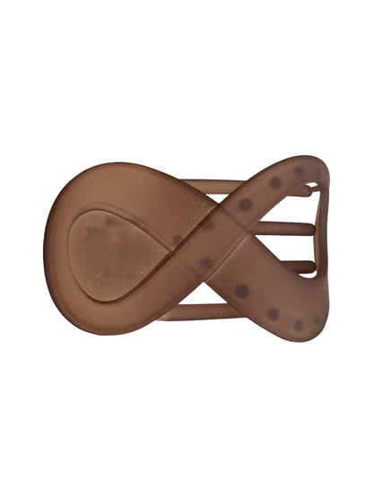 Flat Round Hair Claw Clips