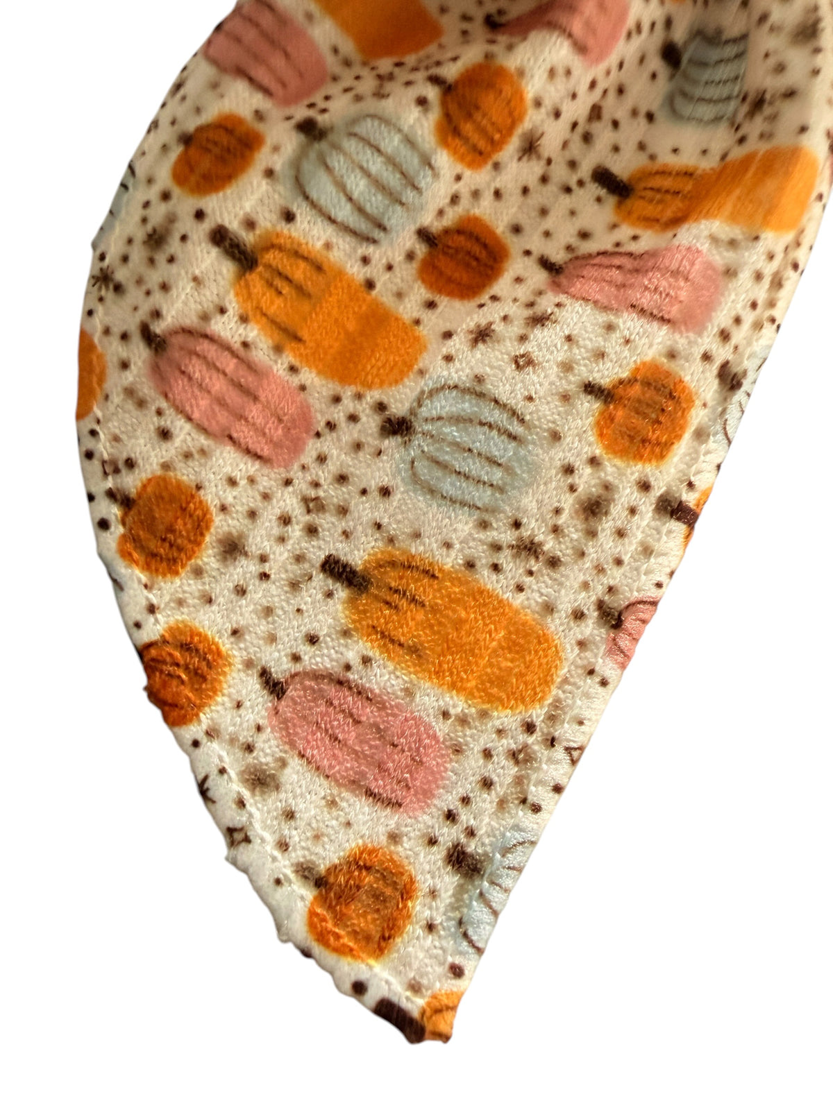 Fall Pumpkin Print Hair Bow for Girls – Autumn Hair Bow & Headband