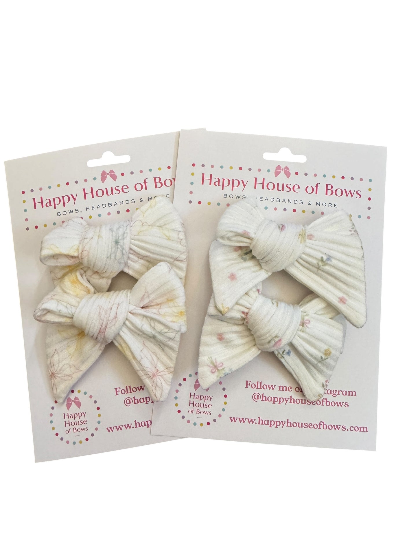 The Happy Bow Box - Pigtail Bow Box April