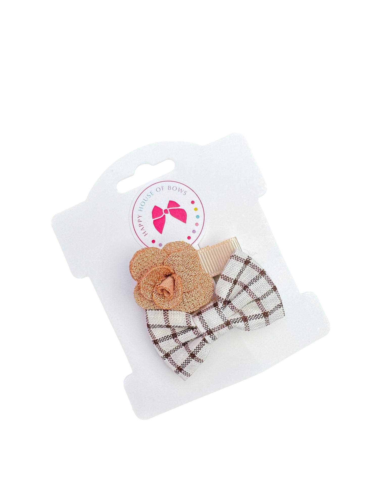 *Mini Linen Baby Clips