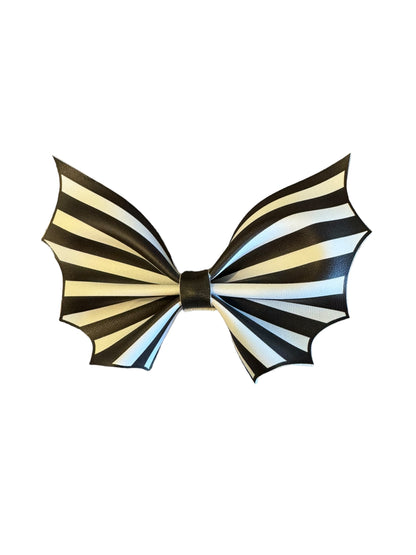 Striped Bats Hair Bows