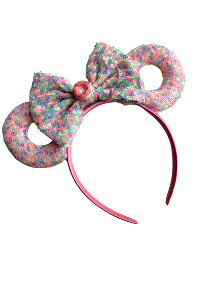 *Confetti Donut Mouse Ear Headband