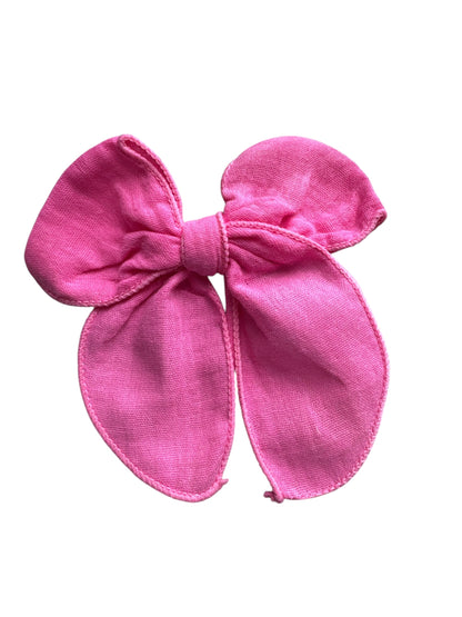 Spring Muslin Hair Bows for Girls | Alligator Clip Bows