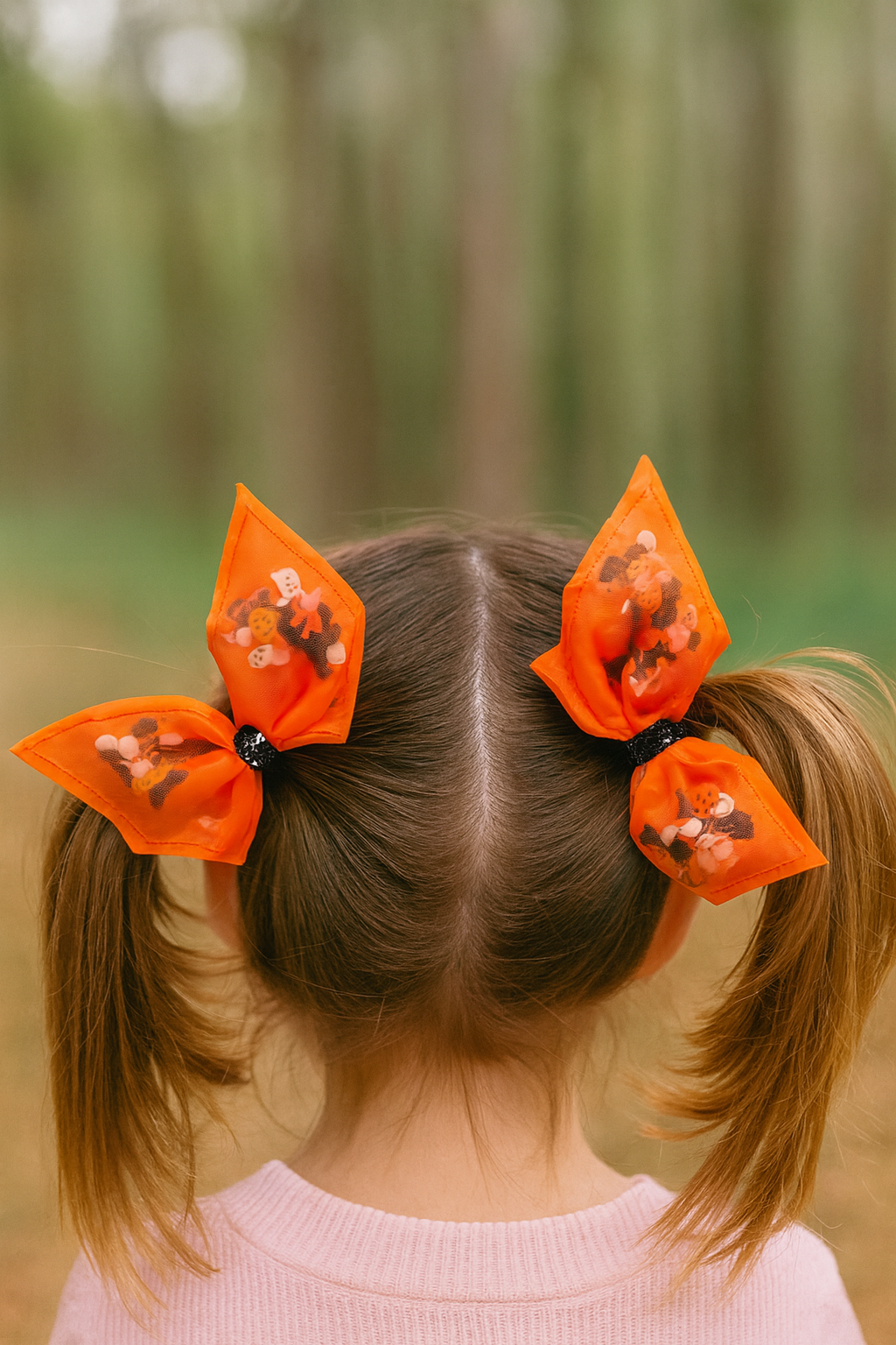 Bat Shaker Hair Bows – Halloween Bat Hair Clips for Girls & Women | 2 Sizes, 4 Colors