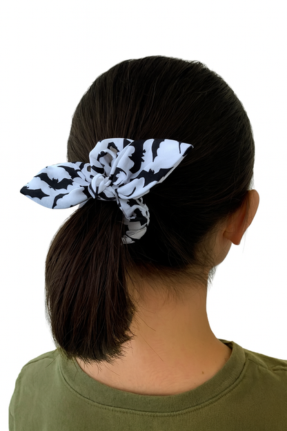 Bat Hair Scrunchies for Girls | Halloween Hair Accessories