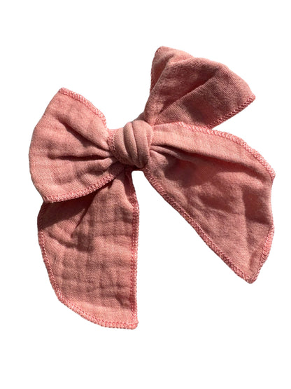 *Spring Muslin Hair Bows