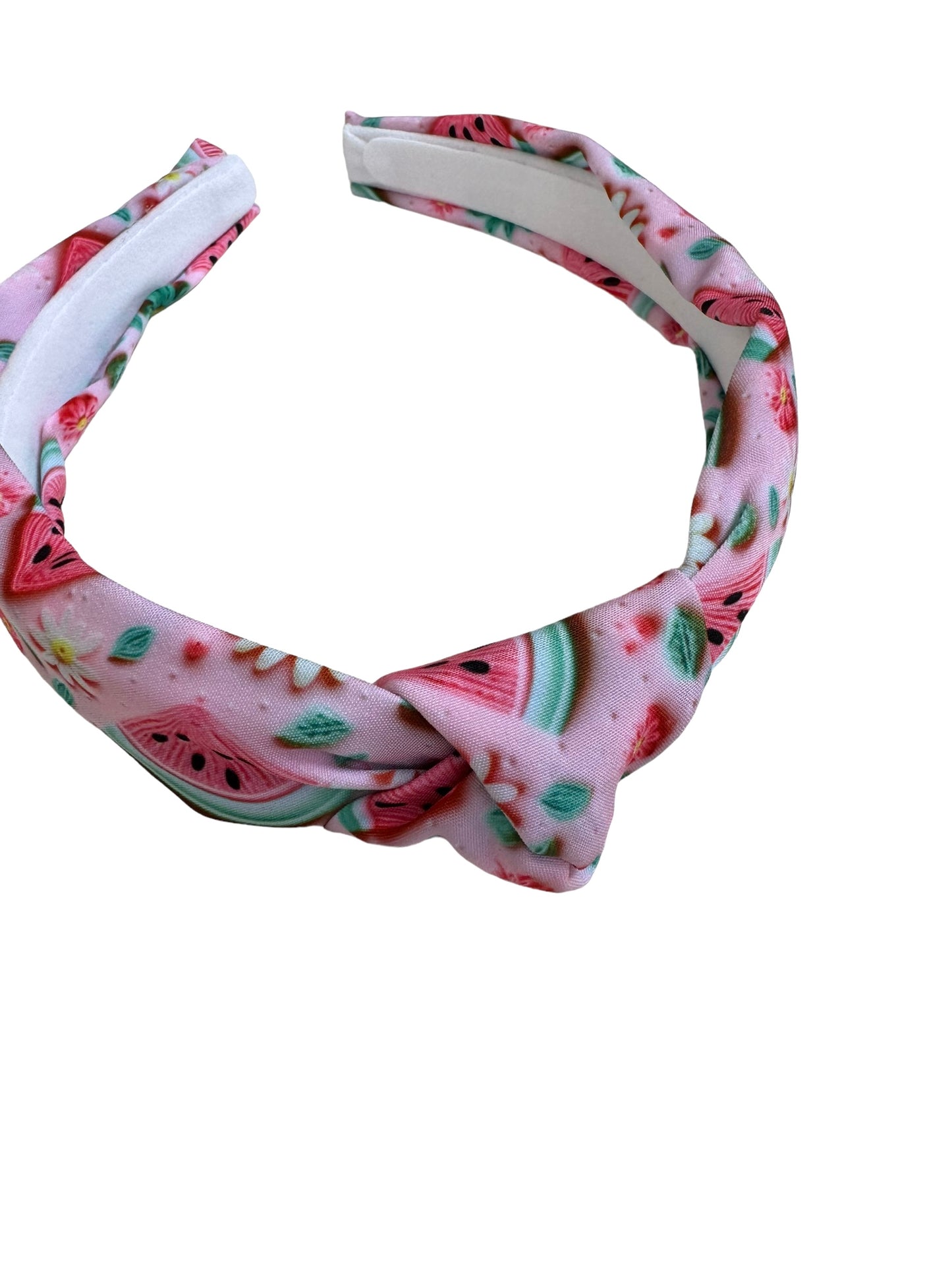 Pink Watermelon Hair Bows