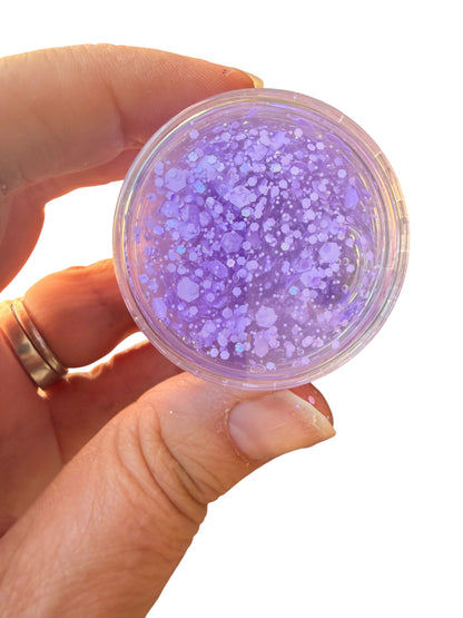 Glitter Hair & Body Gel for Kids – Sparkle in Pink, Purple or Blue| Festival & Party Glitter
