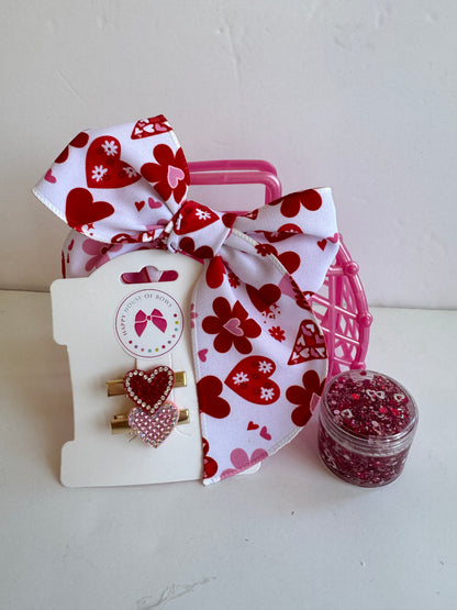 Valentine Love Baskets for Little Girls