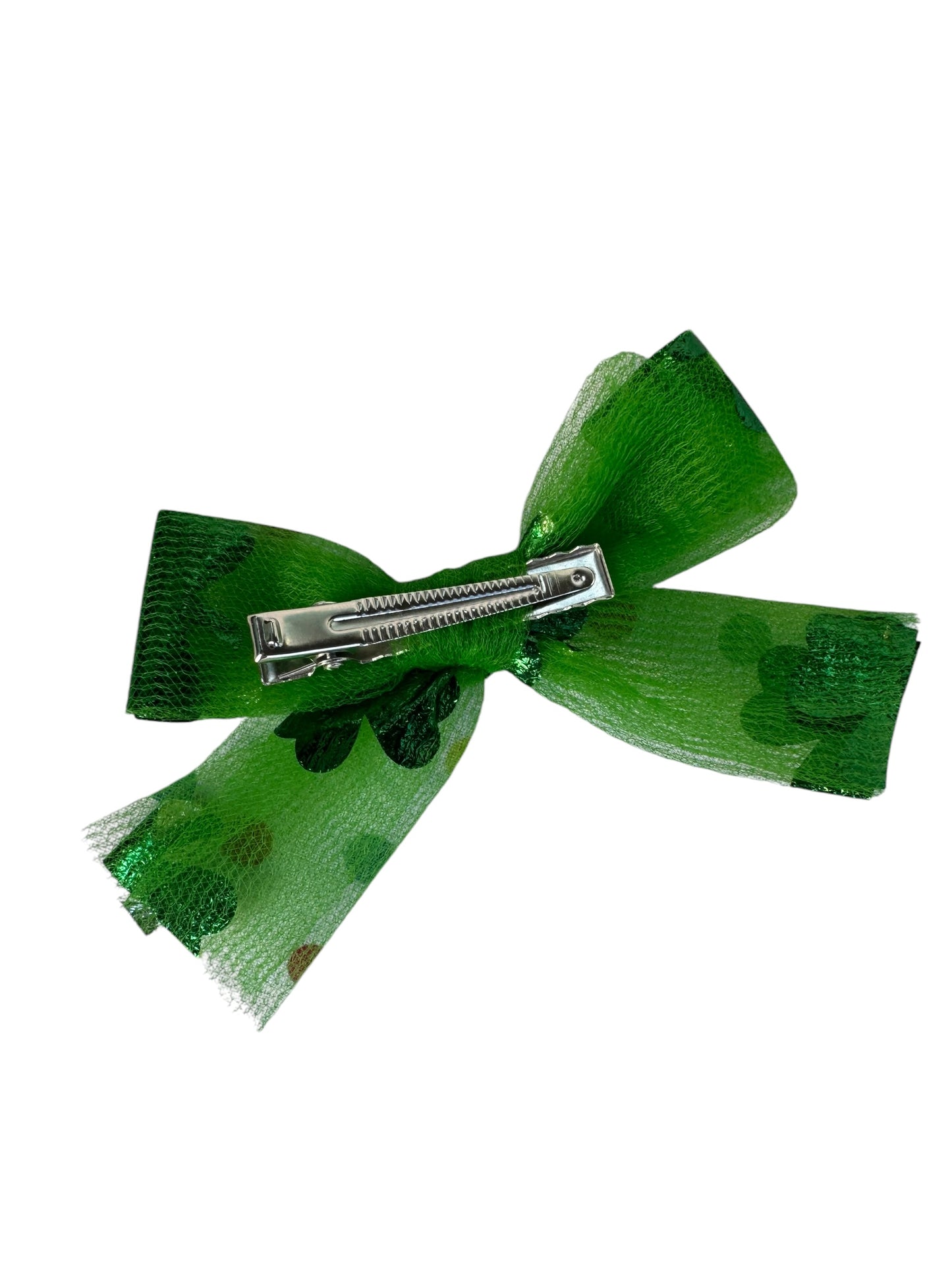 *Tulle Shamrock Hair Bow