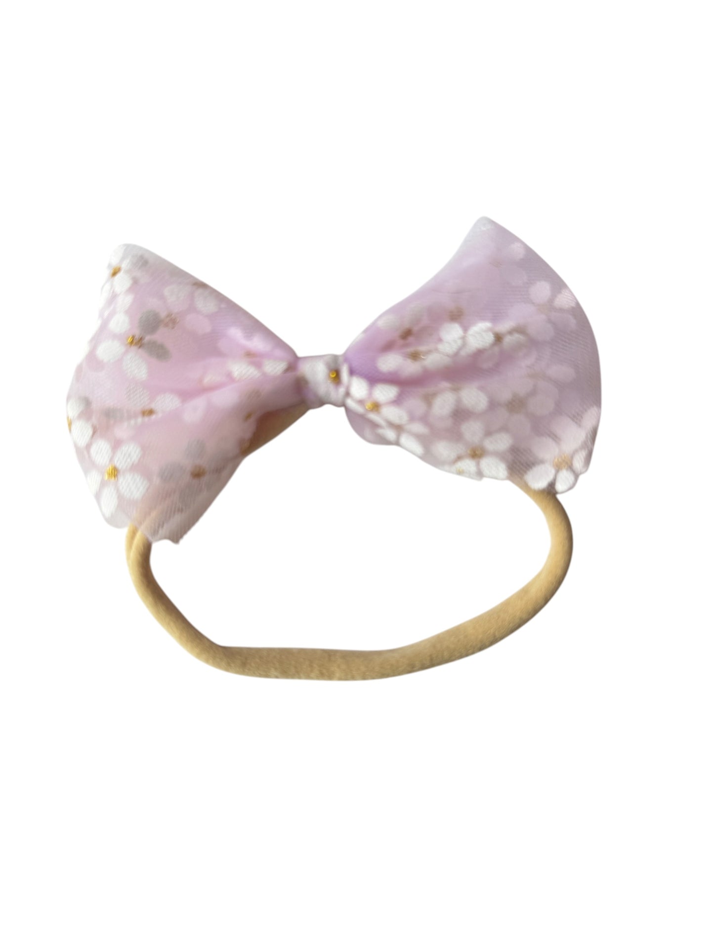 Daisy Tulle Hair Bows for Babies & Toddlers | Spring Flower Hair Accessories