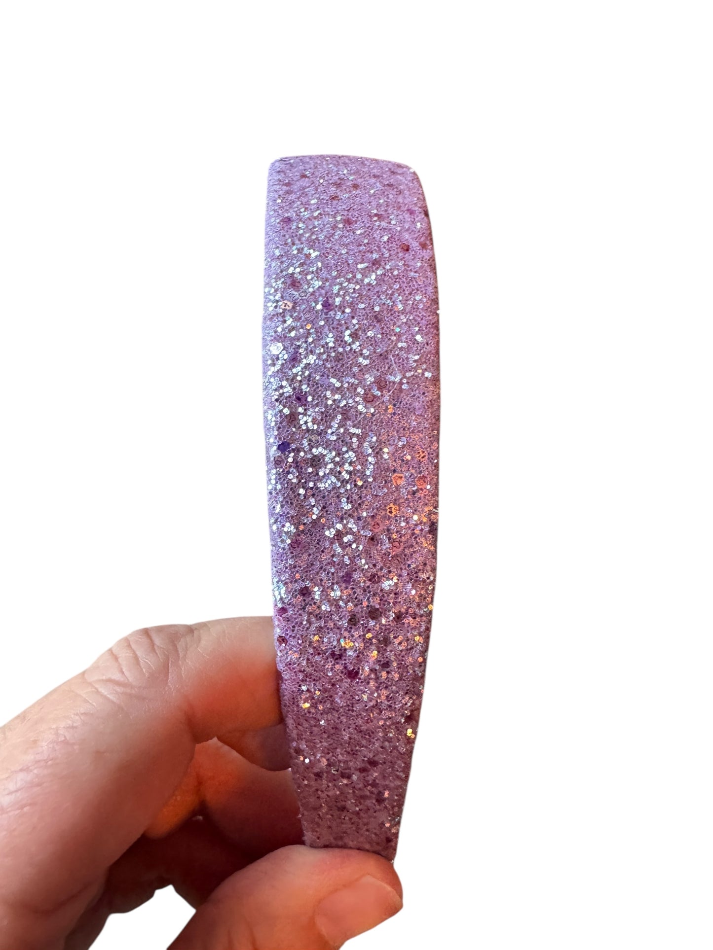 Thick Glitter Headbands - Sparkly Headbands for Girls & Women (One Size)