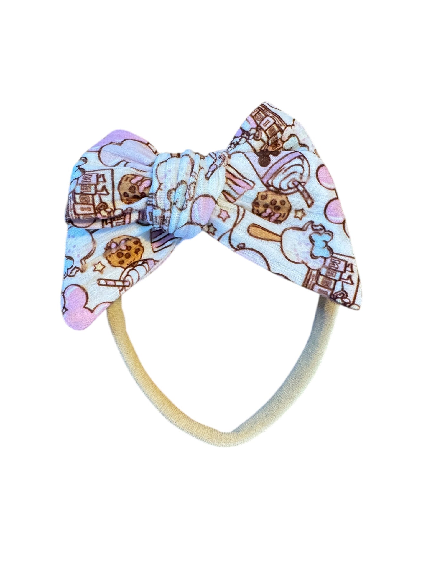 Mouse Snacks Hair Bows