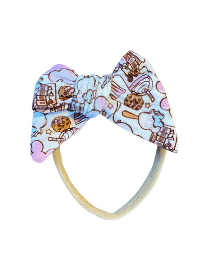 Mouse Snacks Hair Bows