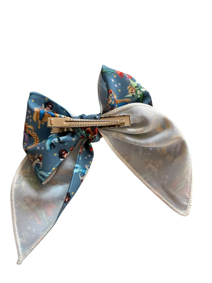 Superhero Princess Hair Bows for Girls