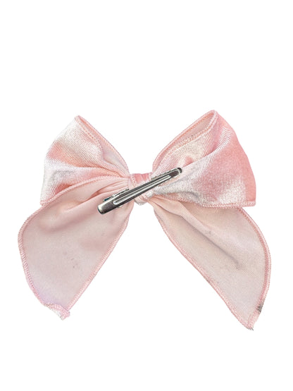 Velvet Holiday Hair Bows - Christmas Bows with Alligator Clip in Red, Green, or Pink