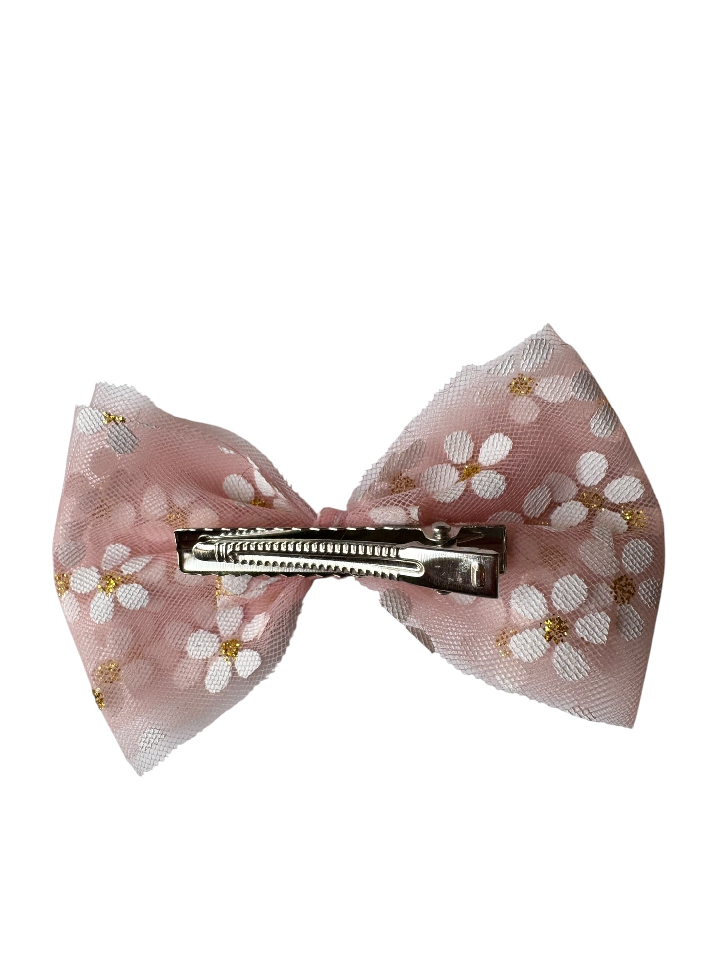 Daisy Tulle Hair Bows for Babies & Toddlers | Spring Flower Hair Accessories