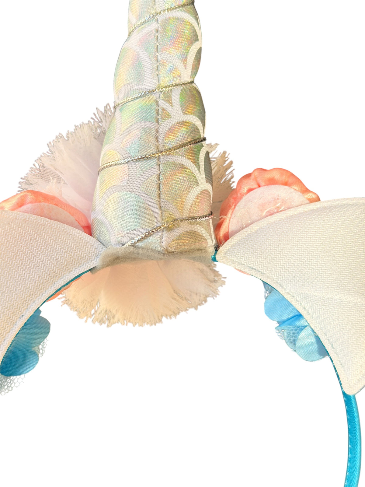 Seashell Mermaid Unicorn Headband for Girls | Unicorn Horn Kids Party Headband