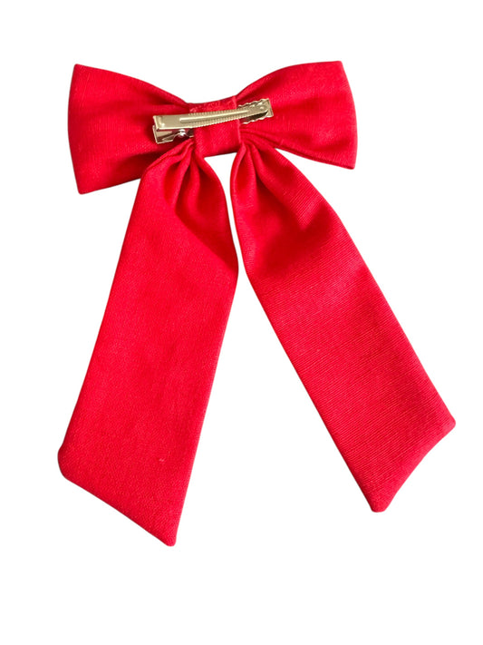 *Red Linen USA Bows