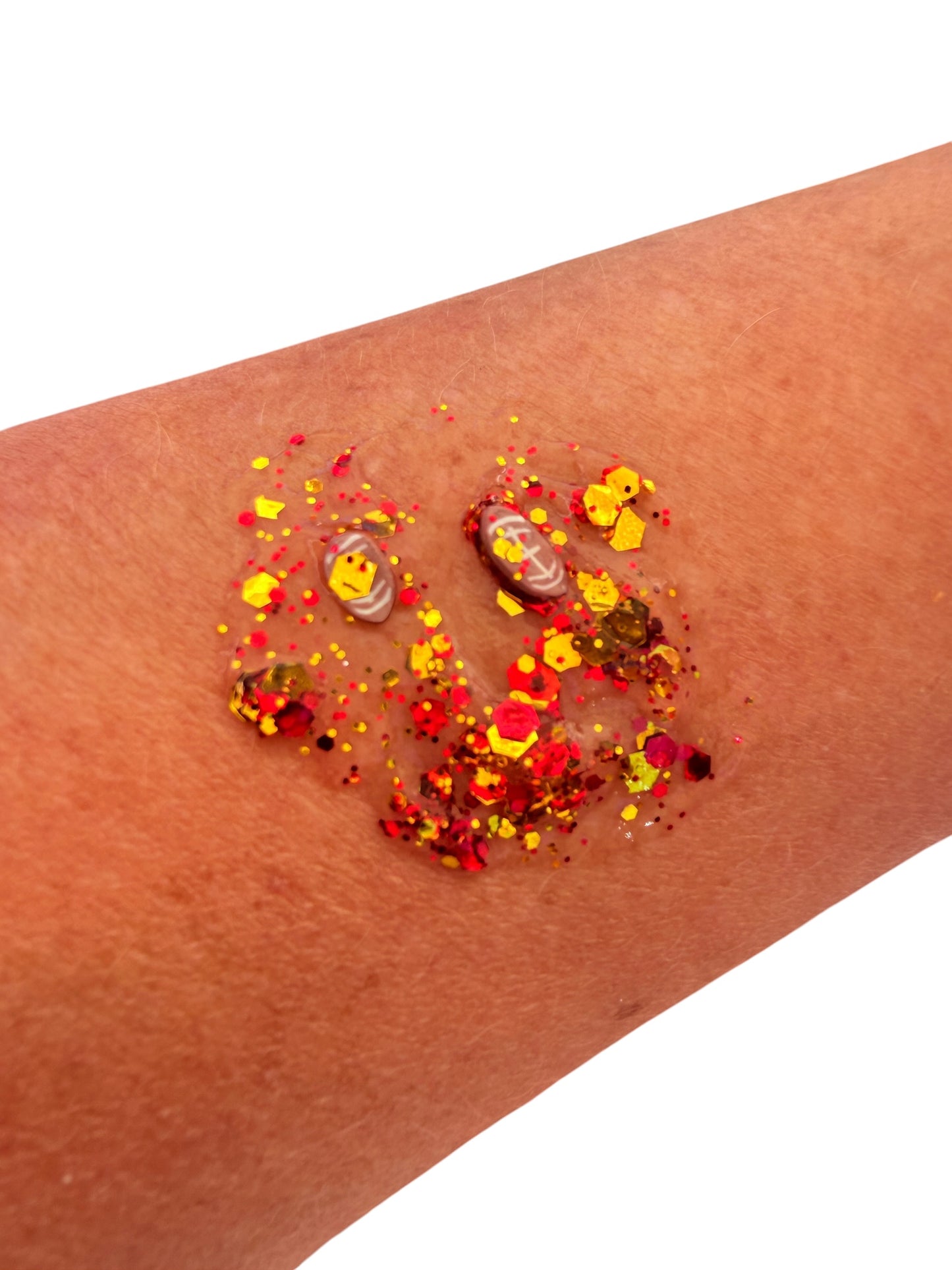 USC or UCLA Football Glitter Hair & Body Gel – Game Day Sparkle for Fans, Cheer, & Spirit Wear