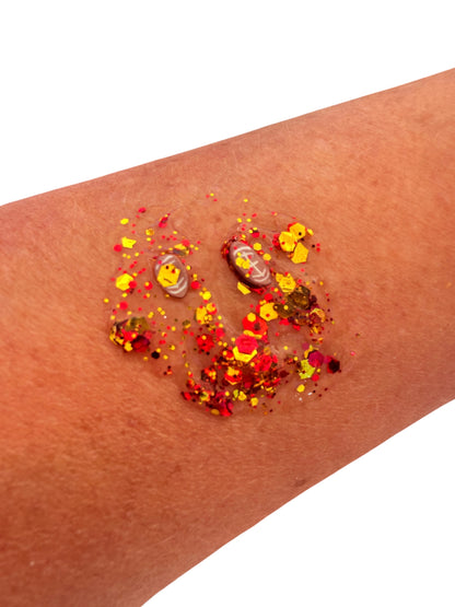 USC or UCLA Football Glitter Hair & Body Gel – Game Day Sparkle for Fans, Cheer, & Spirit Wear