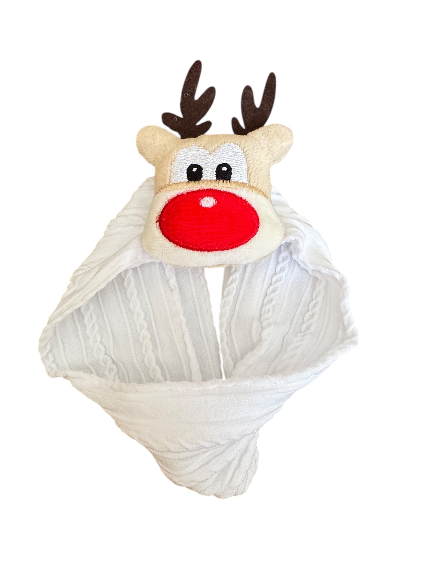 Holiday Baby Headwrap - Soft Stretchy Holiday Headband for Newborns & Infants