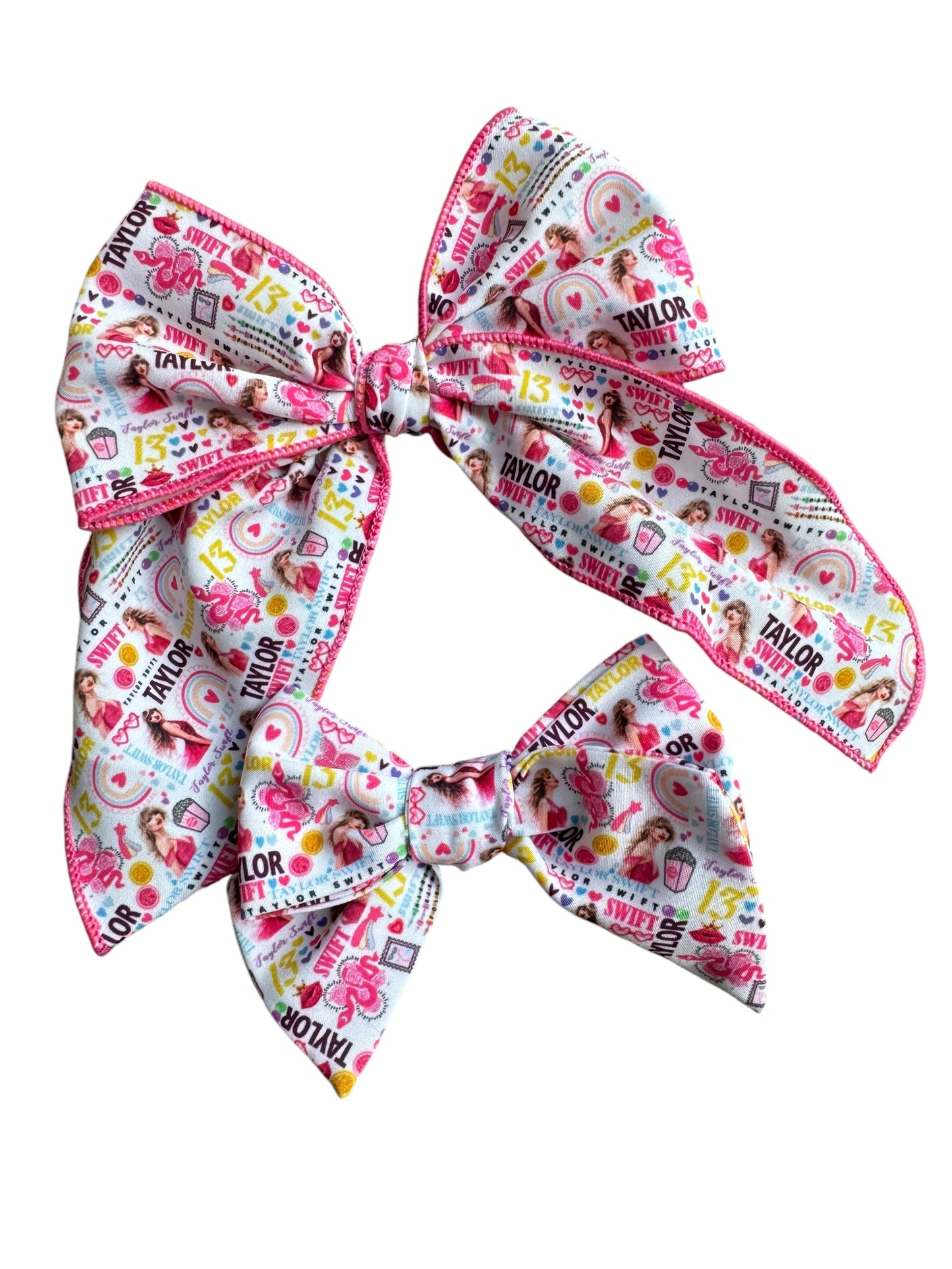 *New Pink Swiftie Hair Bows