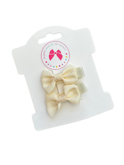 *Mini Ribbon Baby Clips