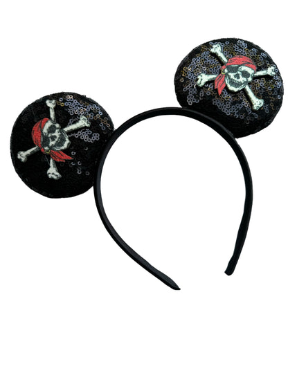 *Pirate Mouse Ear Headband