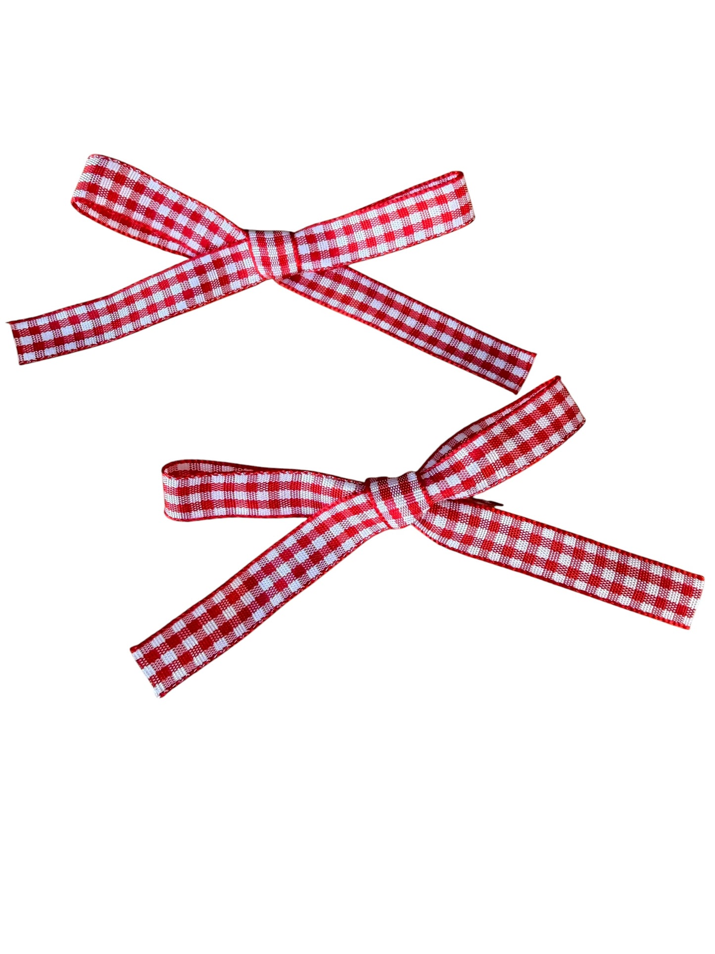 Gingham Mini Hair Bows & Headbands for Kids – Everyday Bow in 10 Colors