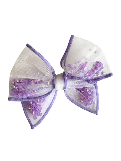 *Glitter Shaker Hair Bows