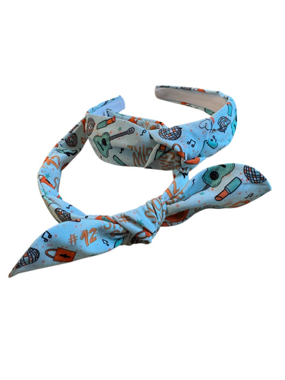 Mint Showgirl Knotted Headbands - Concert & Everyday Fan Accessories