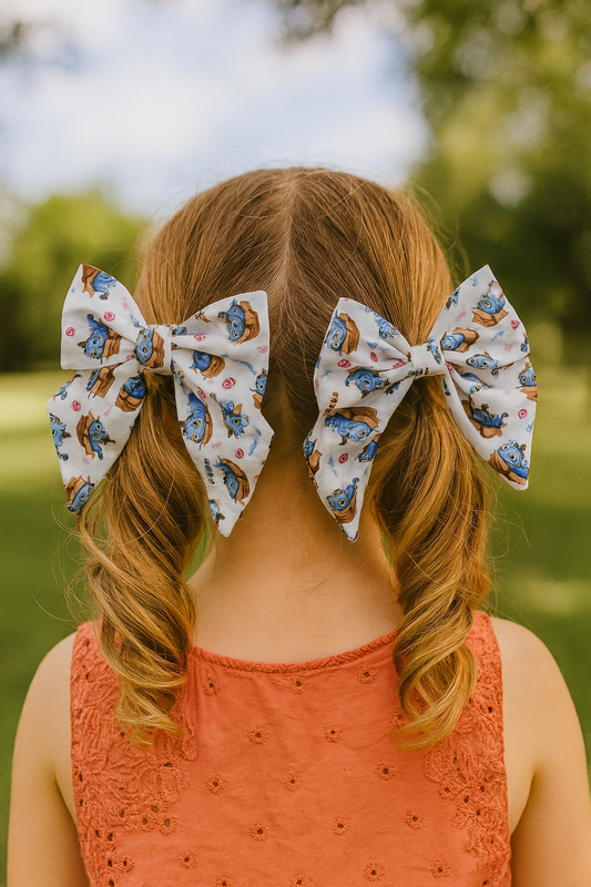 K-Pop Derpy Hair Bows for Little Girls