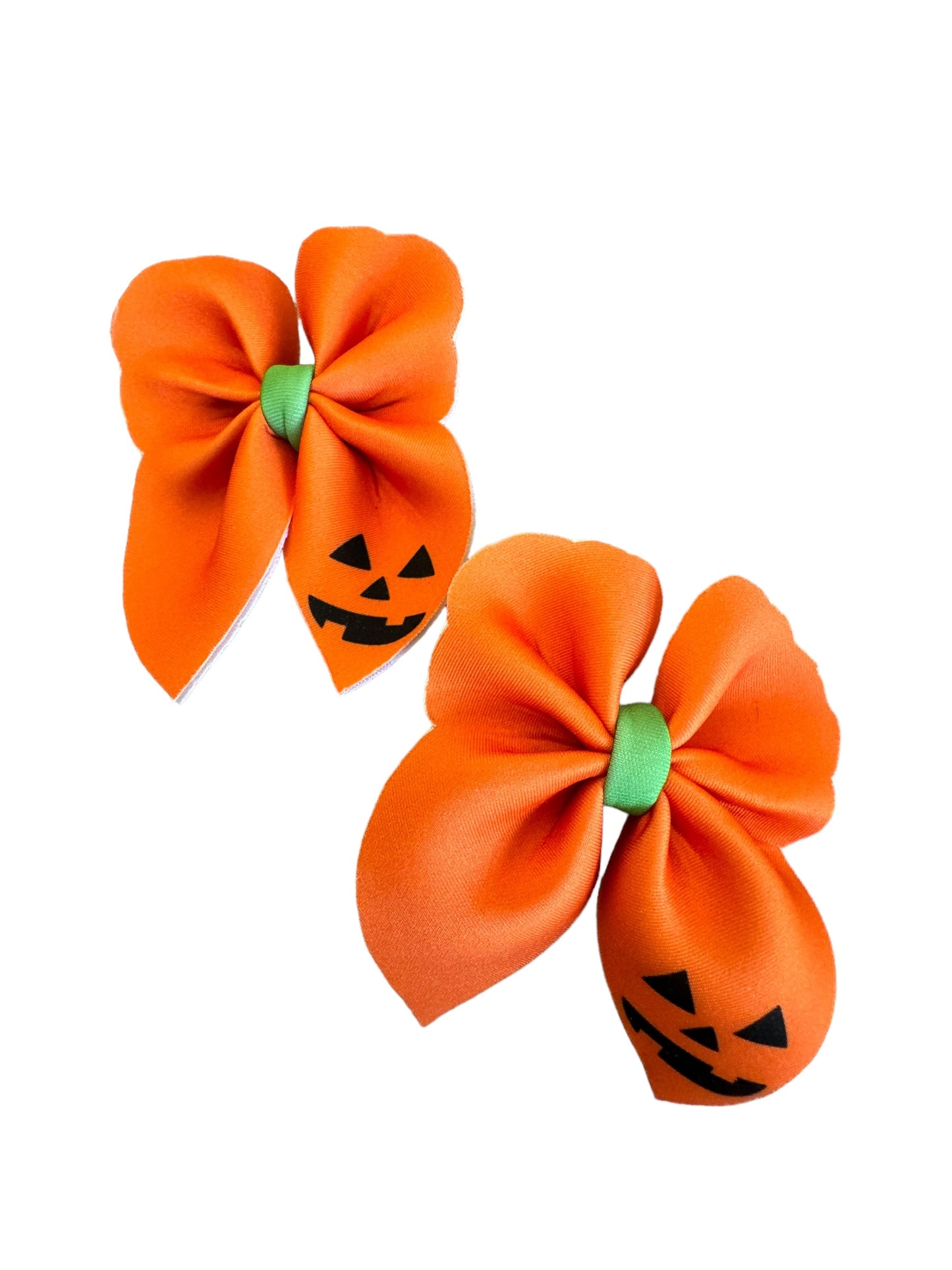 Pumpkin Bubble Hair Bows