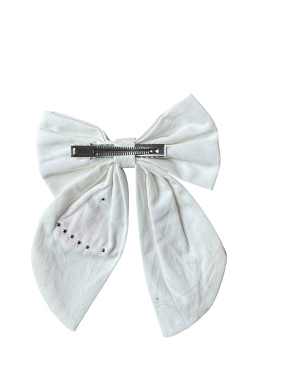 Pearl Ballet Hair Bows for Girls | Ballerina Alligator Clip Bow