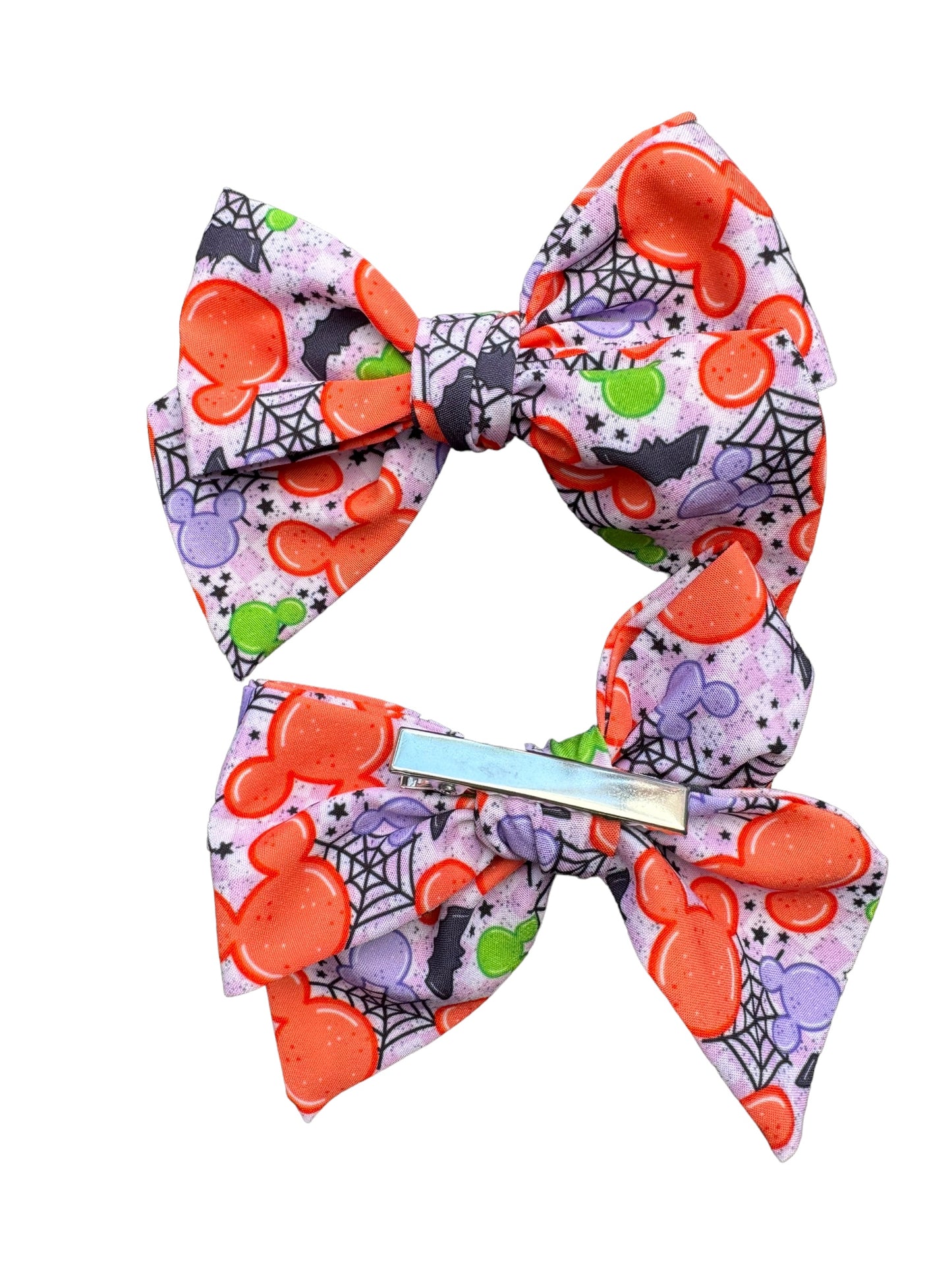 Halloween Mouse Balloon Hair Bows