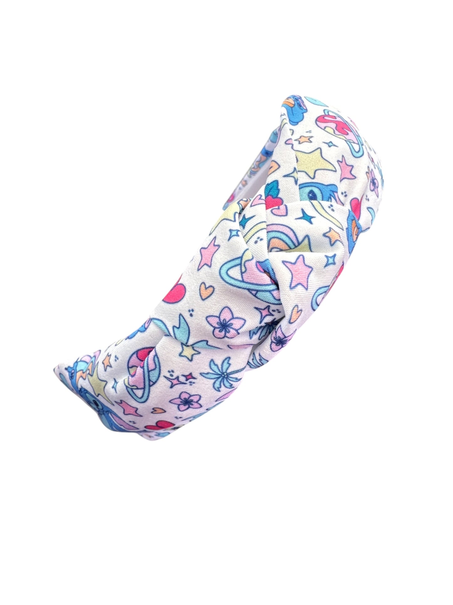 Stitch Headband for Girls - Hawaiian Character Tie Knot Headband