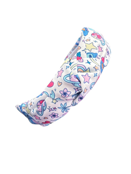 Stitch Headband for Girls - Hawaiian Character Tie Knot Headband