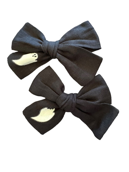 Glow in the Dark Ghost Bows