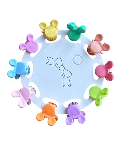 Mini Mouse Claw Clips for Girls - Non-Slip Hair Clips for Girls
