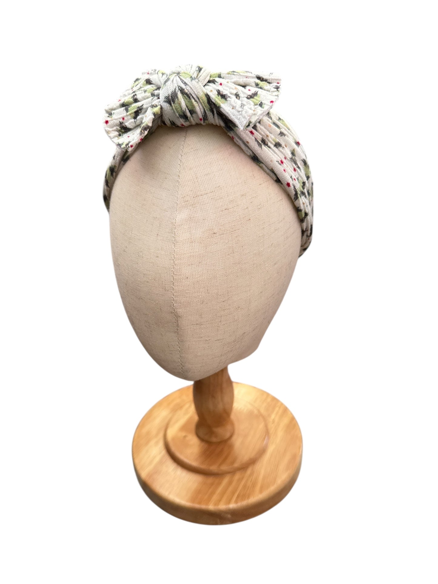 Christmas Baby Headwrap - Soft Stretchy Holiday Headband for Newborns & Infants