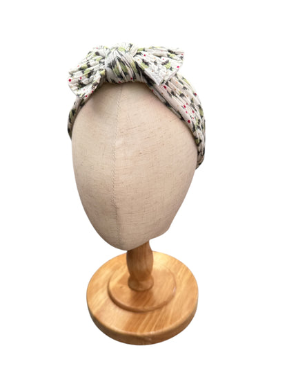 Christmas Baby Headwrap - Soft Stretchy Holiday Headband for Newborns & Infants