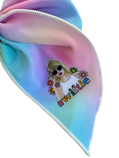Swiftie Tie Dyed Hair Bows & Headbands – Concert & Everyday Fan Accessories