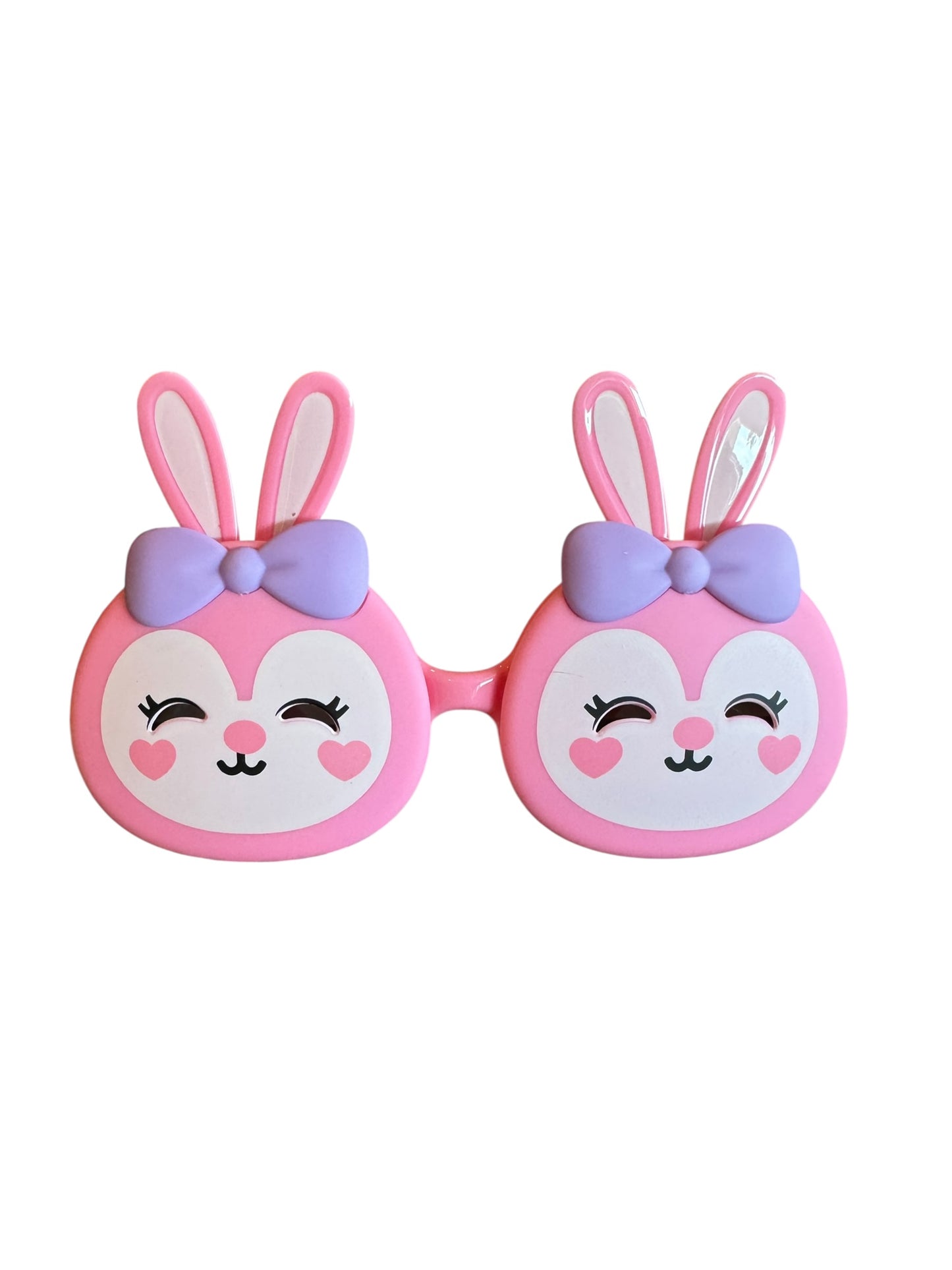 Pink and Purple Bunny Sunglasses for Toddlers Ages 3 - 10 | Kids UV Protection